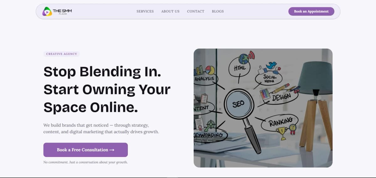 The SMM Place screenshot